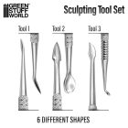Green Stuff World Sculpting Tool Set 3