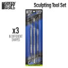 Green Stuff World Sculpting Tool Set 3