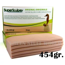 Green Stuff World Super Sculpey Beige 454 gr