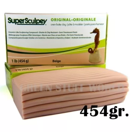 Green Stuff World Super Sculpey Beige 454 gr