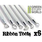 Green Stuff World Mini Ribbon Sculpting Tool Set
