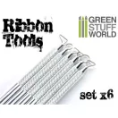 Green Stuff World Mini Ribbon Sculpting Tool Set