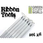 Green Stuff World Mini Ribbon Sculpting Tool Set