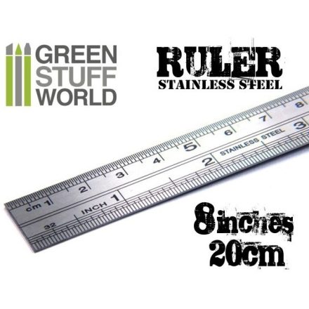 Green Stuff World fémvonalzó