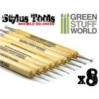 Green Stuff World Sculpting STYLUS tool set