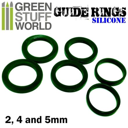 Green Stuff World Silicone Guide Rings - Rolling Pin