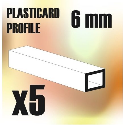 Green Stuff World négyszög cső profil 6mm