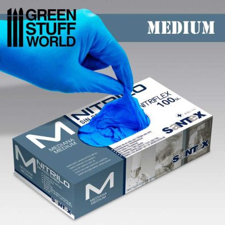 Green Stuff World Nitrile Gloves - Medium
