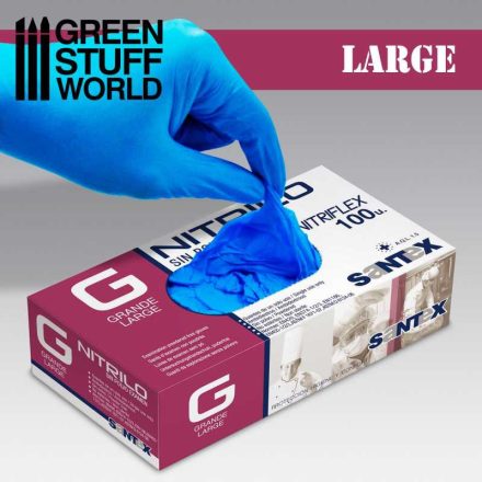 Green Stuff World Nitrile Gloves - Large