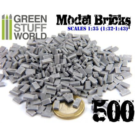 Green Stuff World Model Bricks - Grey
