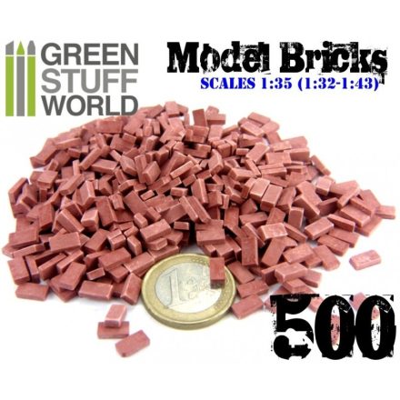 Green Stuff World Model Bricks - Red