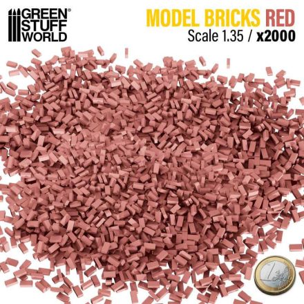 Green Stuff World Bricks - Red 2000db