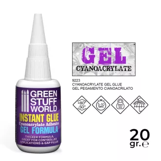 Green Stuff World Cyanocrylate Adhesive 20g - GEL formula