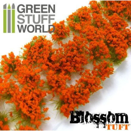 Green Stuff World ORANGE Flowers