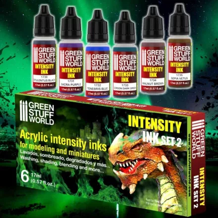 Green Stuff World Intensity Inks - Set 2