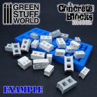 Green Stuff World szilikon forma Concrete Brick