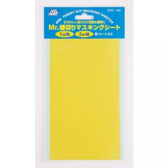 Mr Hobby Finely Slit Masking Sheets - maszkoló