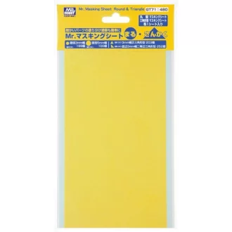 Mr Hobby Mr. Masking Sheet Round & Triangle - maszkoló