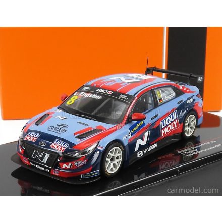 IXO Hyundai Elantra N TCR, No.8, Engstler Hyundai N Liqui Moly racing team, Liqui Moly, WTCR, Germany, L.Engstler, 2021