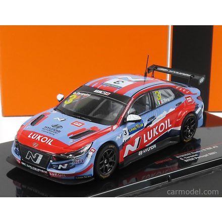IXO Hyundai Elantra N TCR, No.3, BRC Hyundai N LUKOIL SC, Lukoil, WTCR, Portugal, G.Tarquini, 2021