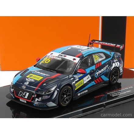 IXO Hyundai ELANTRA N TCR TEAM TARGET COMPETITION N 26 WTCR PORTUGAL 2021 J.BACKMAN