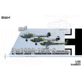   Great Wall Hobby Fw 189A-1 & A-2 /w "Nacht Jager" makett