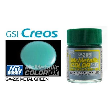 Mr. Metallic Color GX205 - Metal Green