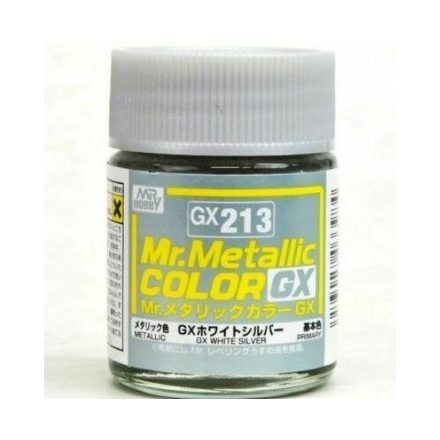 Mr. Metallic Color GX213 - White Silver