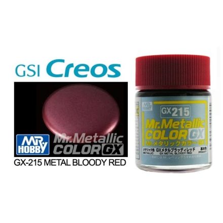 Mr. Metallic Color GX215 - Metal Bloody Red