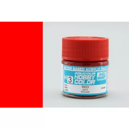 Hobby Color H3 Red (fényes)