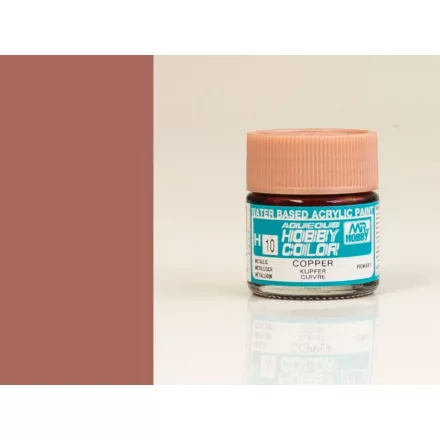 Hobby Color H10 Copper - vörösréz (metallic)