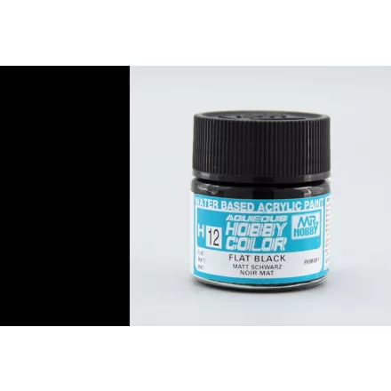 Hobby Color H12 Flat Black