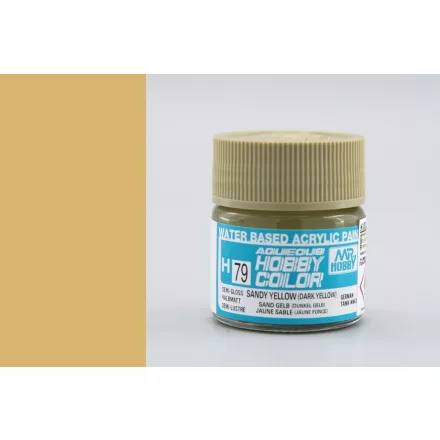 Hobby Color H79 Sandy yellow - Dark yellow (félfényes) - German WWII