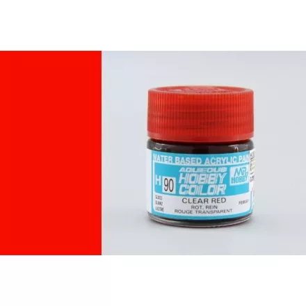 Hobby Color H90 Clear red (fényes) - átlátszó
