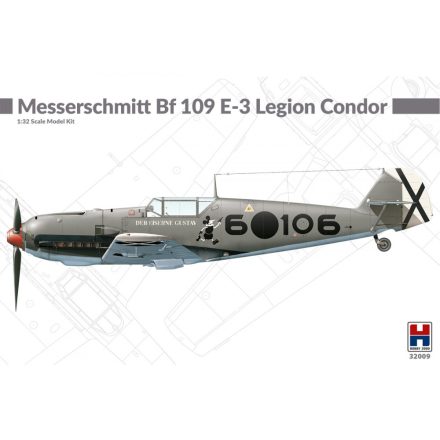 Hobby 2000 Messerschmitt Bf-109 E-3 Legion Condor makett