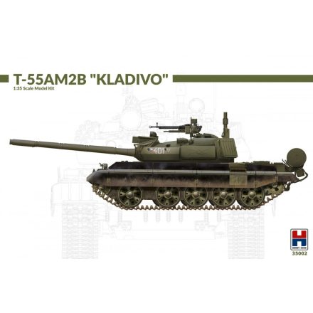 Hobby 2000 T-55AM2B "Kladivo"  (4 painting and marking) makett