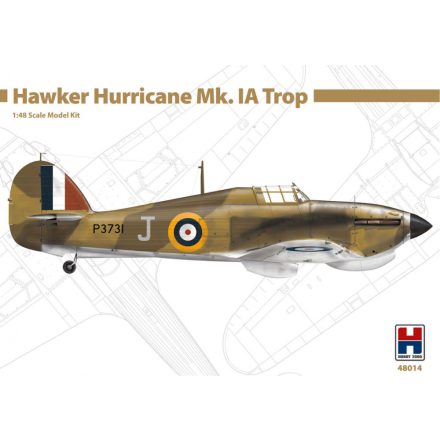 Hobby 2000  Hawker Hurricane Mk. IA Trop makett