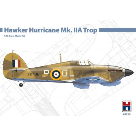 Hobby 2000 Hawker Hurricane Mk. IIA Trop makett