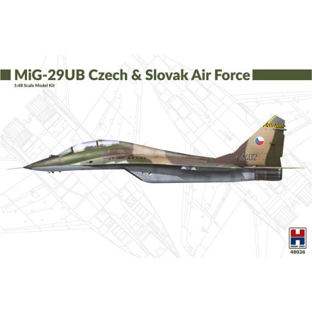 Hobby 2000 MiG-29UB Czech & Slovak Air Force makett