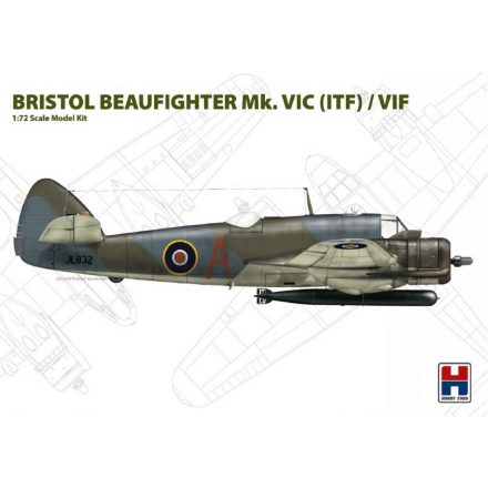 Hobby 2000 Bristol Beaufighter Mk.VIC (ITF)/VIF makett