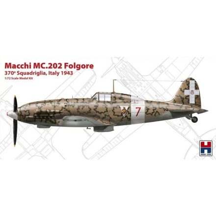 Hobby 2000 Macchi MC.202 Folgore 370 Squadriglia, Italy 1943 makett