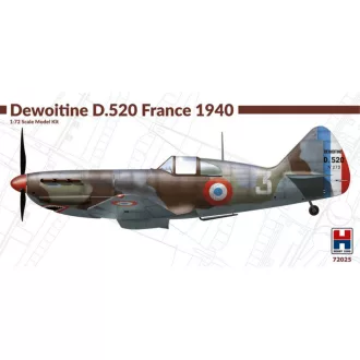 Hobby 2000 - Dewoitine D.520 France 1940 repülő makett