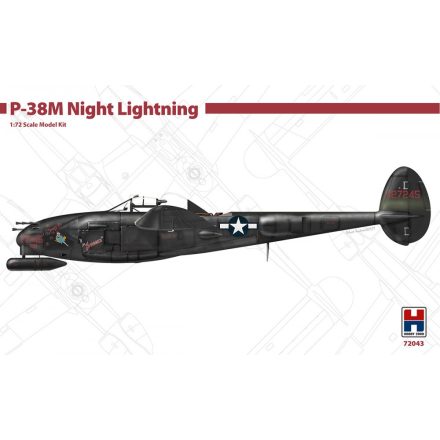 Hobby 2000 P-38M Night Lightning makett