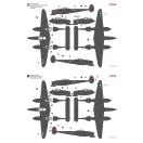 Hobby 2000 - P-38M Night Lightning repülő makett