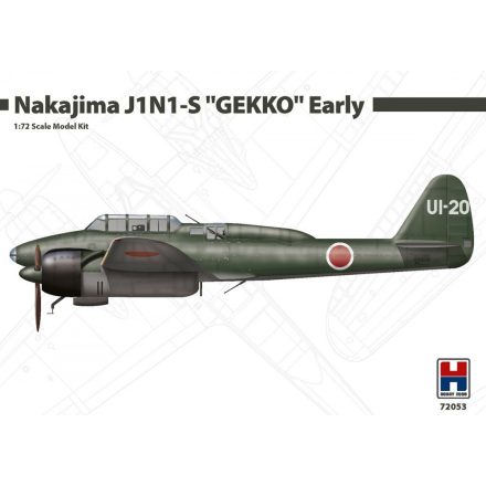 Hobby 2000 Nakajima J1N1-S "GEKKO" Early makett
