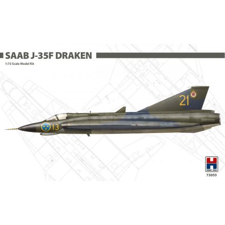 Hobby 2000 Saab J-35F Draken makett