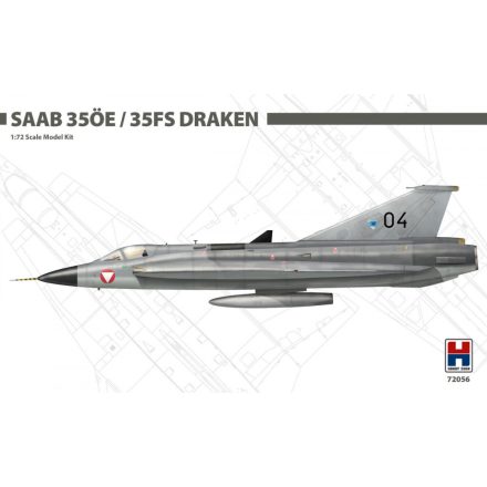 Hobby 2000 Saab 35ÖE/35FS Draken makett