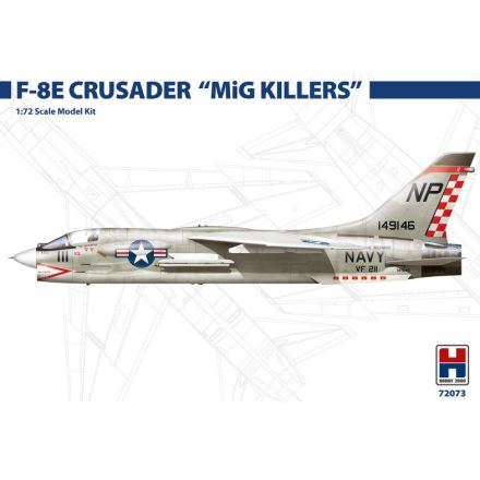 Hobby 2000 Vought F-8 E Crusader - "MiG Killers" makett