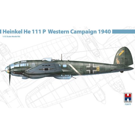 Hobby 2000 Heinkel He 111 P - Western Campaign (1940) makett