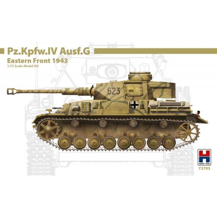 Hobby 2000 Pz.Kpfw.IV Ausf.G Eastern Front 1943 makett